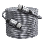 Verilux Type C to Type C Cable for Fast Charging with 60W PD and 8M Nylon Braided Design