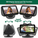 ZORBES® Echo Show Stand for Echo Show 5 Gen 1/Gen 2, Universal Adjustable Echo Show Magnet Anti-Slip Base 360 Degree Free Rotation Desk Holder for Echo Show 5 Gen 1/Gen 2