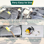 ZORBES® 12V 60W Oil Pump Extractor,Upgraded Oil & Diesel Fluid Pump Extractor,Scavenge Suction Transfer Pump,Marine Electric Oil Pump For Boat,Car,Motorcycle,ATV,RV,Truck,Motorbike