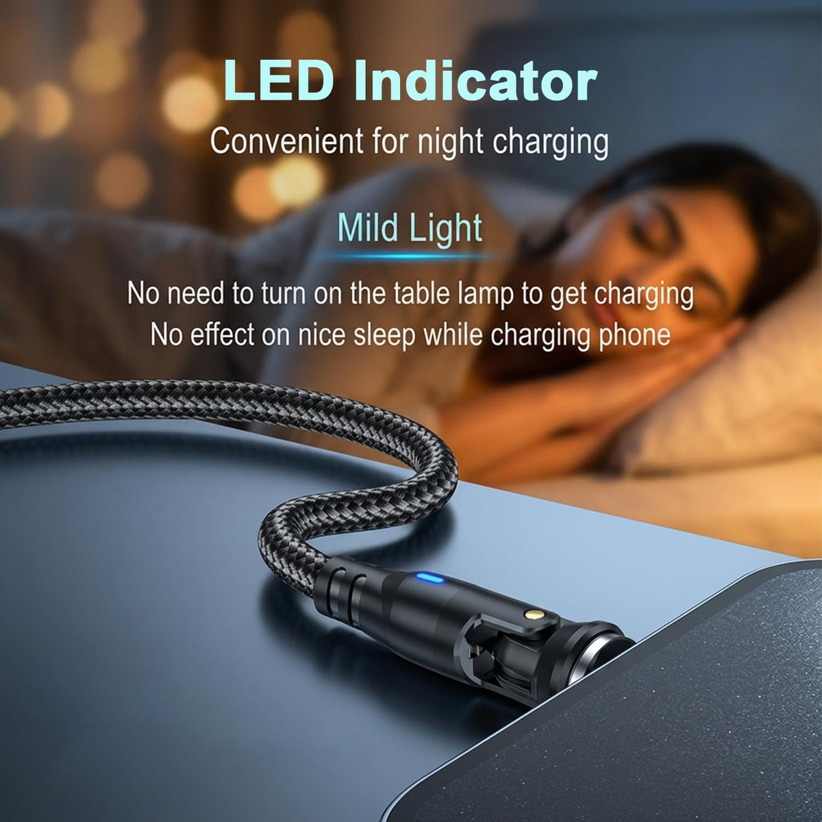 Verilux 60W Magnetic Cable for USB-C