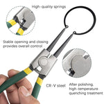 Serplex® 4Pcs Snap Ring Pliers Set with Tool Box 7 Inches Straight Tip Circlip Pliers & Bent Tip Circlip Pliers Set for Install and Remove Circlips Retaining Ring Removal Plier Tools