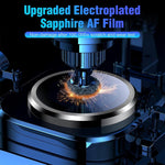 ZORBES® Camera Lens Protector for i Phone 16/16 Plus Full Coverage Scratch-proof HD Lens Cover Universal Camera Lens Cover for Most Phone Case Removable Phone Camera Lens Protector for iPhone 16/ plus