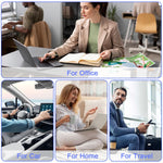 Verilux 5 in 1 Type C Cable for Travel and Multi Device Charging with 100W PD and 3.9ft Nylon Braided Design