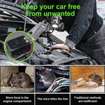 ZORBES® Rodent Repeller for Car 12V Ultrasonic Car Mouse Repeller Under Hood Car Rodent Repeller with Strobe Light Animal Repeller Vehicle Mouse Repeller for Trucks, Van, RV