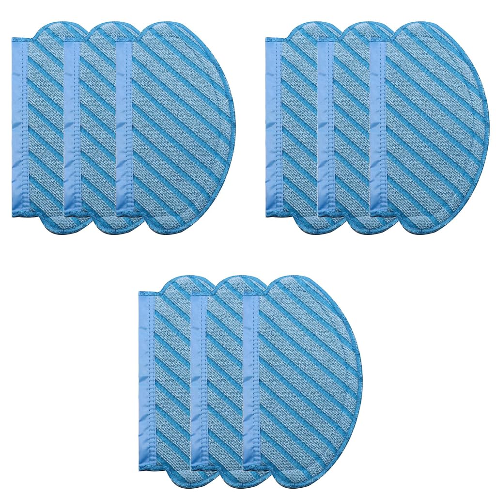 Verilux Mop Cloth Pads for Ecovacs Deebot Ozmo 920 950 T5 AIVI | 9 pcs Microfiber Replacements