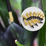 Serplex® Adjustable Water Spray Nozzle Copper 4/7mm Nozzle Water Spray Drip Irrigation Mist Sprayer Micro Sprinkler for Garden Cooling Irrigation Lawn Vegetables Greenhouse - 10 Pcs