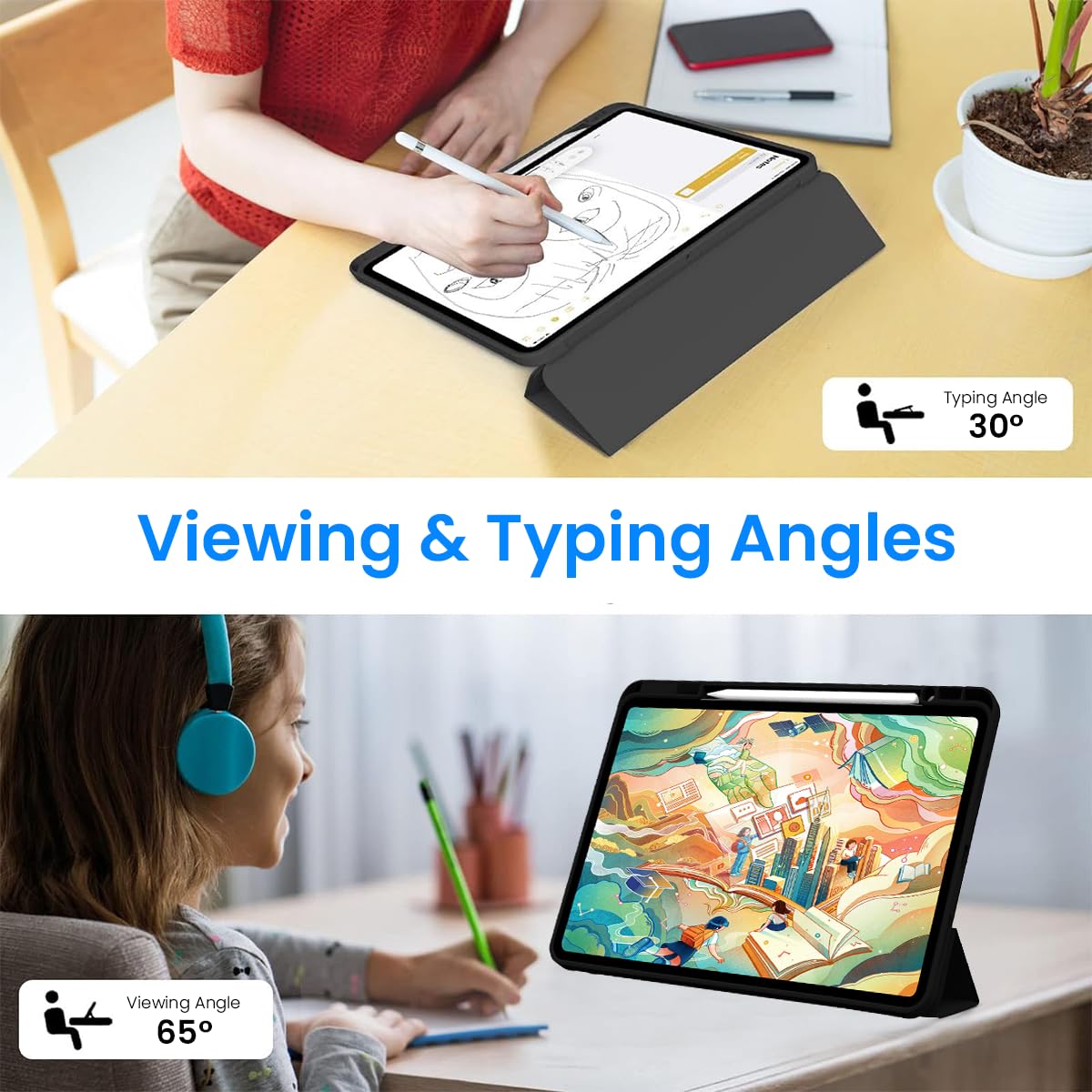 ZORBES® Protective Cover for iPad Pro 12.9 Inches