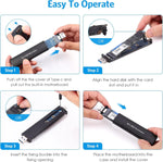 Verilux M.2 NVME SATA SSD Enclosure, Dual Protocol Aluminum Alloy SSD Case with USB C 3.1 Gen 2 USB3.0 to M.2 M-Key B+M Key Enclosure, Support Up to 2TB, Fits 2242 2260 2280, USB & USB C Devices