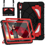 ZORBES® Case for iPad 10th Generation 11 Inch 2025 Cover with Pen Holder Screen Protector Strap Kids Boys Thickned Cornor