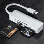 Verilux SD Card Reader for iPhone with Lightning Connector featuring High-Speed Transfer | Compact Plug and Play Photo Adapter
