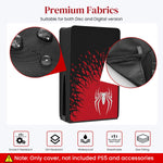 ZORBES® For PS5 Dust Cover Anti-scratch Dustproof Waterproof Shell Washable Protective Case for PS5 Disc&Digital Console