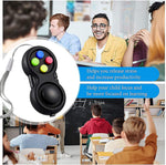 Verilux Fidget Pad Toy for Stress Relief with 8 Fidget Functions | Handheld Anxiety Reducer
