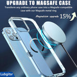 ZORBES® 6Pcs Magnetic Alignment Rings, 55mm Dia Slim Adhesive Magnetic Rings, Adhesive Magnet for Phone Grip, Phone Holder