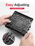 ZORBES® Laptop Stand for 17.3in Vertical MacBook Pro Desktop Organizer Dual Slot MacBook/Chromebook/Surface/Dell/Pad 3PCS