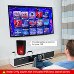 ZORBES® For PS5 Dust Cover Anti-scratch Dustproof Waterproof Shell Washable Protective Case for PS5 Disc&Digital Console