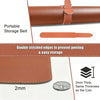 ZORBES Large PU Leather Desk Mat 90×45cm