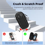 ZORBES® Carrying Case for Insta 360 X4 X5 (for Original Lens Cap), Portable Small Storage Bag Protective Cover Hard Shell Travel