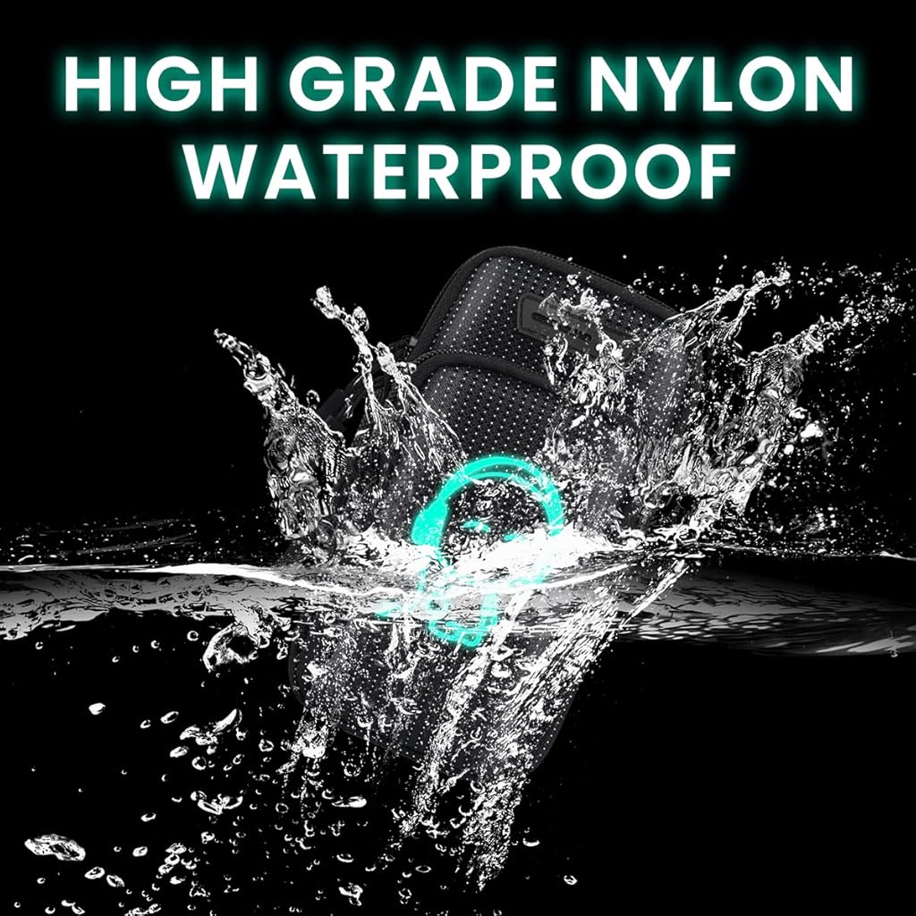 ZORBES® Armband for Mobile Phone Running Luminous Waterproof Phone Holder for iPhone 14 PRO MAX 13 12 Large Capacity Arm Band with Card Holder for Within 7in Mobile 2 PCS