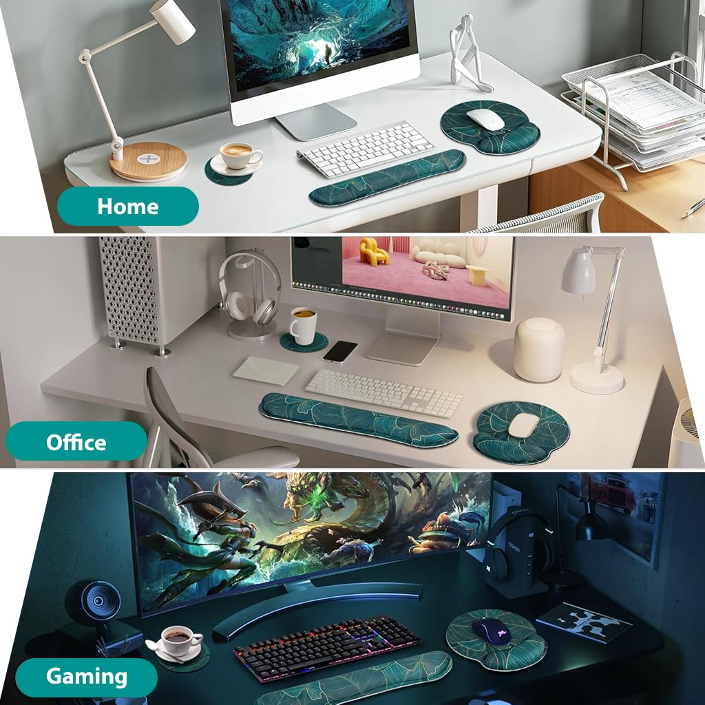 ZORBES 3-Piece Mouse Pad Set for Gaming