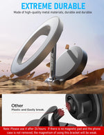 ZORBES® Car Phone Mount Compatible with Magsafe Magnet Phone Holder for Car Desk 360 ° Rotatable Magnet Phone Holder Self-adhesive Phone Holder Strong Magnet Phone Holder for iPhone 14/ 13/ 12