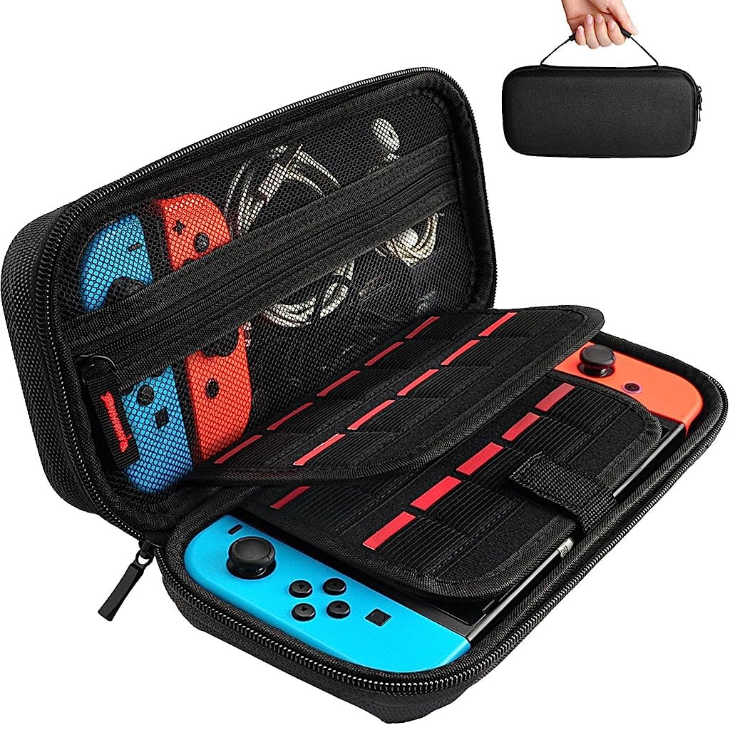 ZORBES® Carrying Case for Switch Gamepad Organizer Bag