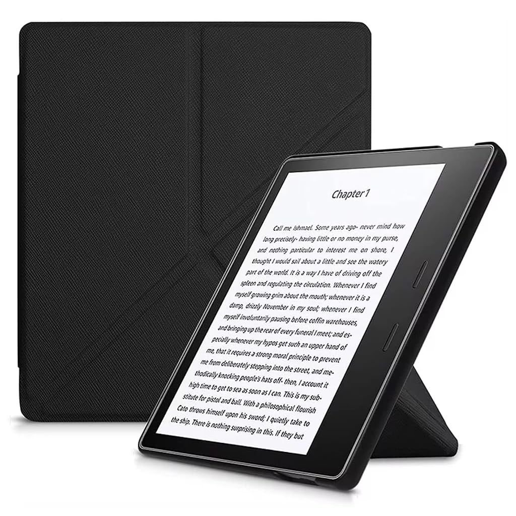 ZORBES® Case Cover for Kindle Oasis 2nd Gen & 3rd Gen Leather Cover Universal Case for All-New Kindle Oasis 10th Gen 2019 / 9th Gen 2017, Only Case Cover