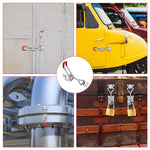 Serplex 6-Piece Adjustable Toggle Latches