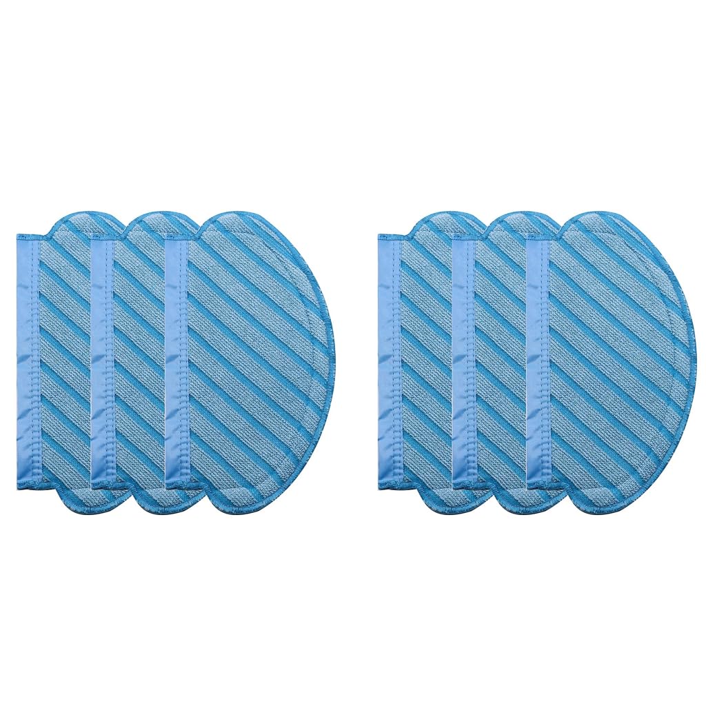Verilux Mop Cloth Pads for Ecovacs Deebot Ozmo 920 950 T5 AIVI Robot | 6PCS Microfiber Replacement
