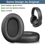 ZORBES® Replacement Earpads for Sony WH-XB900N WH-CH710N CH720N Bluetooth Headphones Noise Reduction PU Soft Earpads Replacement, One Pair