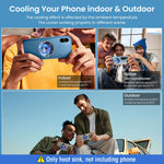 ZORBES® Led Phone Cooler Gaming Fan T2 Plus