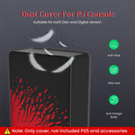 ZORBES® For PS5 Dust Cover Anti-scratch Dustproof Waterproof Shell Washable Protective Case for PS5 Disc&Digital Console