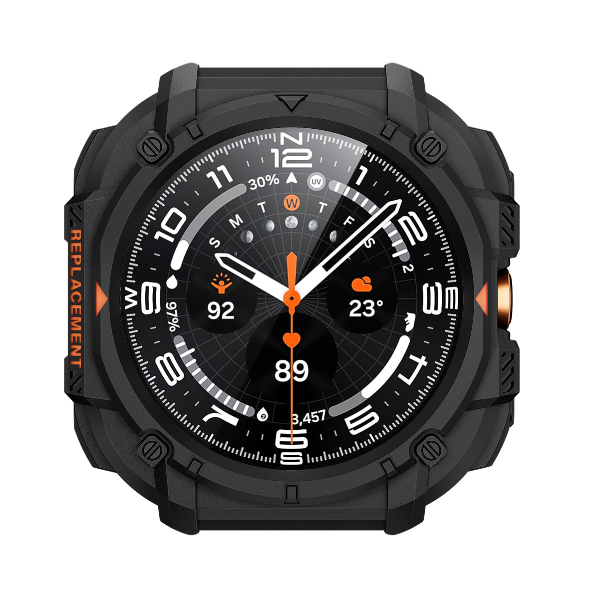 ZORBES® Rugged TPU Bumper Designed for Samsung Galaxy Watch Ultra Case