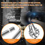 Serplex® Masonry Drill Bit Set 7-Piece 3/4/5/6/8/10/12mm Concrete for Glass Brick Plastic Wood Tile Industrial Strength Carbide Tip High-Strength Twist 2 PCS