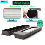 Verilux Replenishment Kit for Ecovacs Deebot N10 T8 T9 Series with 15PCS Accessories | Easy Replacement