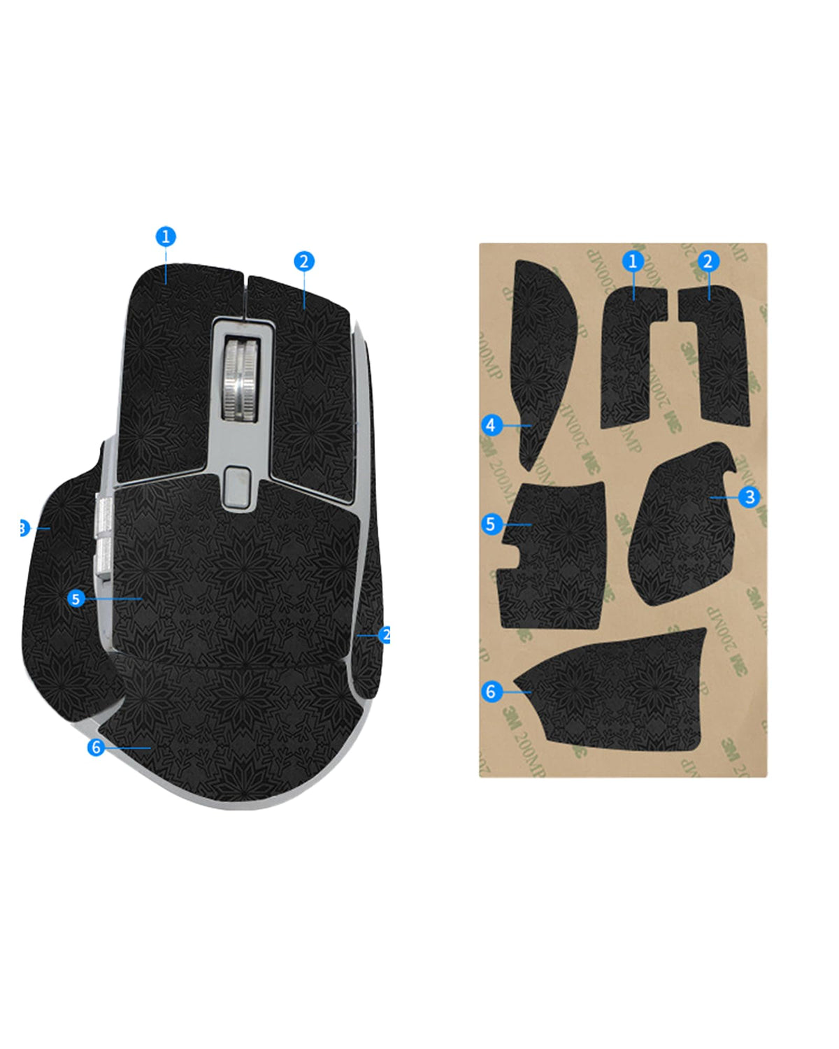 ZORBES® Mouse Grip Tape Compatible with MX Master 3S