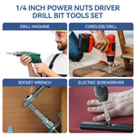 Serplex 23Pcs Nut Driver Bit Set