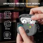 ZORBES® Game Console Design for AirPods pro 2 Case Cover with Secure Lock