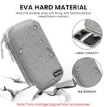 ZORBES® Carrying Case for Seagate WD2.5 inch, Portable Hard Drive Bag for Seagate WD2.5 inch, Storage Case for Solid State Drive EVA Waterproof Storage SSD Travel Bag Accessory Bag, No SSD Included