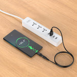 Verilux® USB to DC 5V Power Cord, Universal DC 5.5x2.1mm Plug Jack Charging Cable with 10 Connector Tips(5.5x2.5, 4.8x1.7, 4.0x1.7, 4.0x1.35, 3.5x1.35, 3.0x1.1, 2.5x0.7, Micro USB, Type-C, Mini USB)