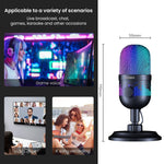 ZORBES® USB Microphone Plug and Play Gaming Mic for PC