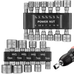 Serplex 23Pcs Nut Driver Bit Set