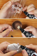 Verilux Mini Cordless Drill Machine for DIY Craft with 45pcs Kit and USB Rechargeable Design