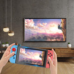 ZORBES® For Nintendo Switch All-in-One Accessory Set with Carrying Case, Cover, Screen Protector, Thumb Grips, and Strap - Perfect Fit and Full Protection for Ultimate Gameplay Experience