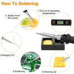 ZORBES® Electric Soldering Iron Kit
