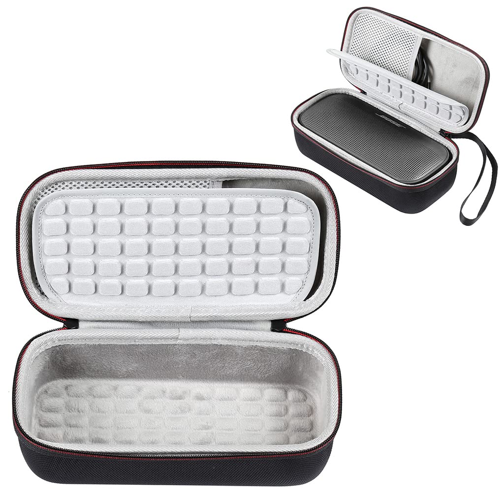 ZORBES® Carring Case for B ose SoundLink Flex Storage Case Hard EVA Protective Case with Handstrap for SoundLink Flex Wireless Bluetooth Speaker, Accessories Bag for B ose SoundLink Flex