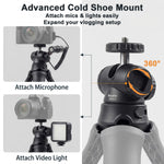 ZORBES 2-in-1 Mini Camera Tripod Grip