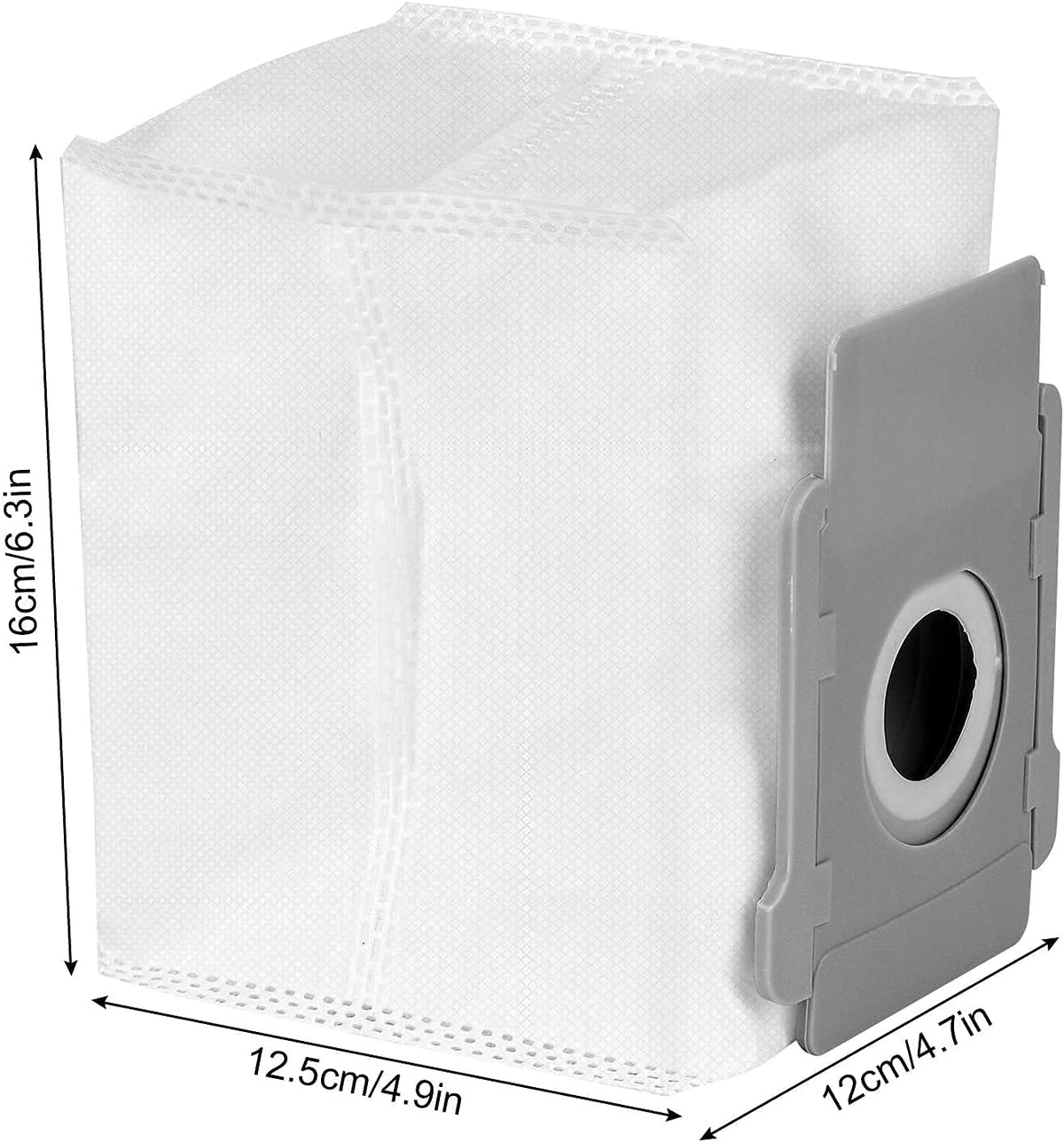 Verilux Replacement Bags for iRobot Roomba i7 i7+ s9 s9+ with 4PCS Set | Eco Non‑Woven Design