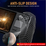 ZORBES® Protective Case for Steam Deck, Silicone Soft Cover Protector with Full Protection, Shock-Absorption and Anti-Scratch Case for Steam Deck, Not Include Steam Deck