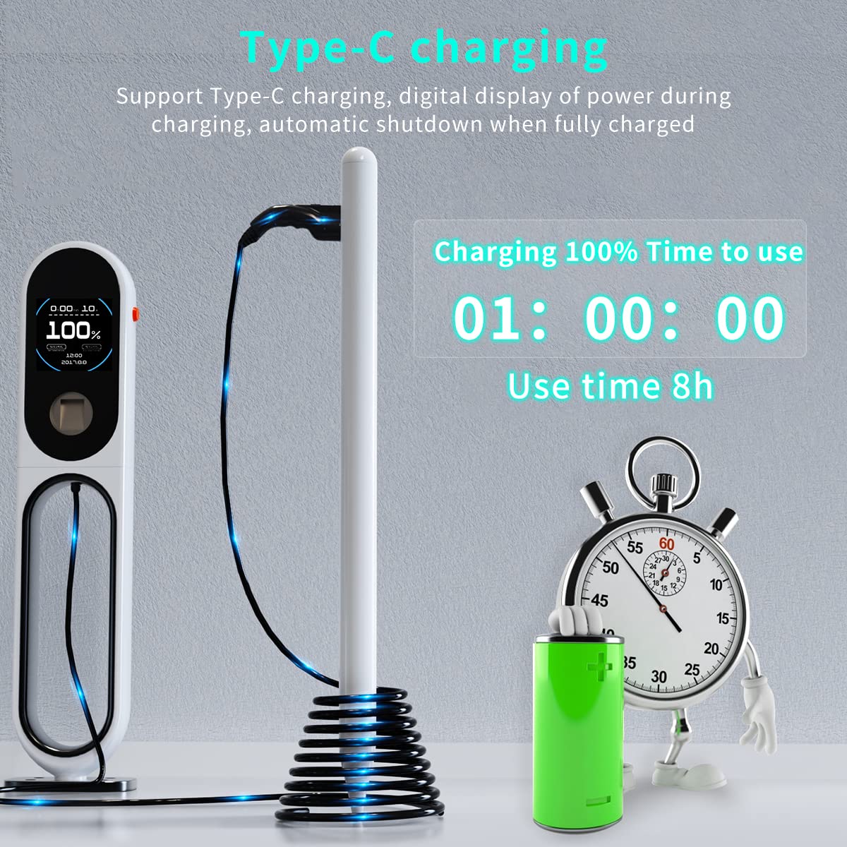 Verilux® Stylus Pen for iPad Pencil Compatible with 2018 and Later Magnet Adsorption & Digital Battery Display for Apple Pencil Alternatives Palm Rejection Smart Pen for Tablet with Tilt Sensitivity