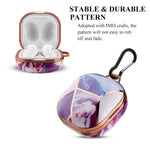 ZORBES® Fashion Design Protective Cover for Samsung Galaxy Buds Pro(2021),Galaxy Buds 2,Galaxy Buds Live,Shockproof Cover for Creative Design Key Ring (Without Earphone, Seperate Pieces Design)